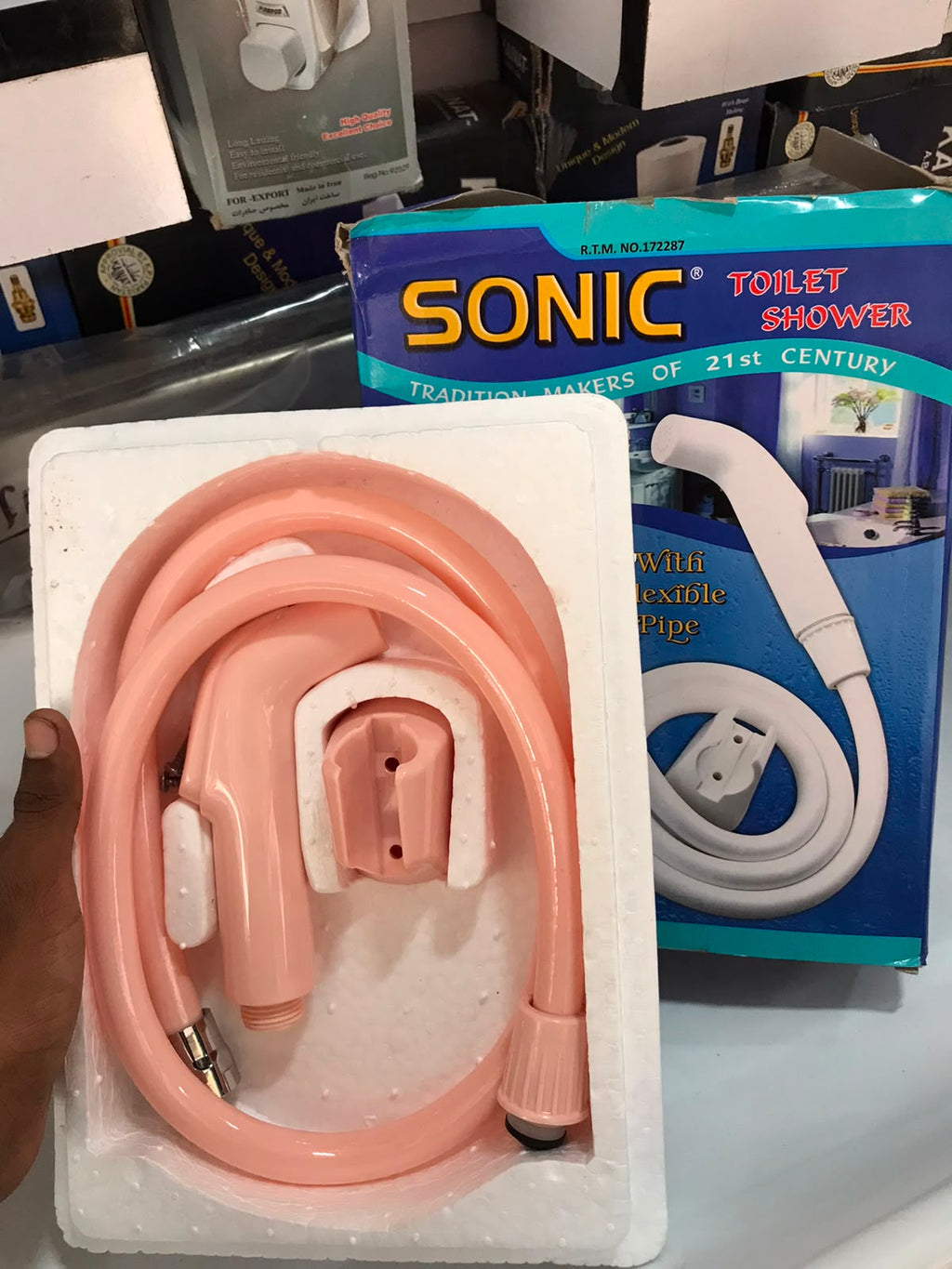 Muslim shower Sonic